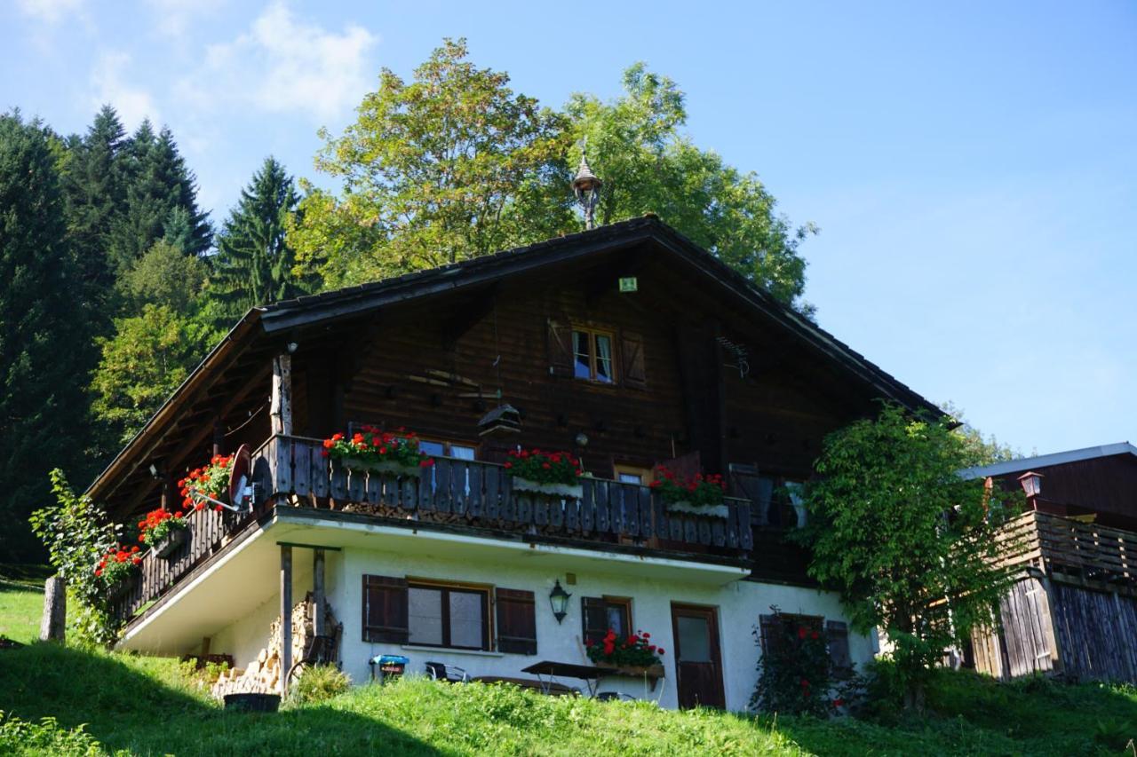 Ferienwohnungen Im Blockhaus Metzler Schwarzenberg im Bregenzerwald Extérieur photo