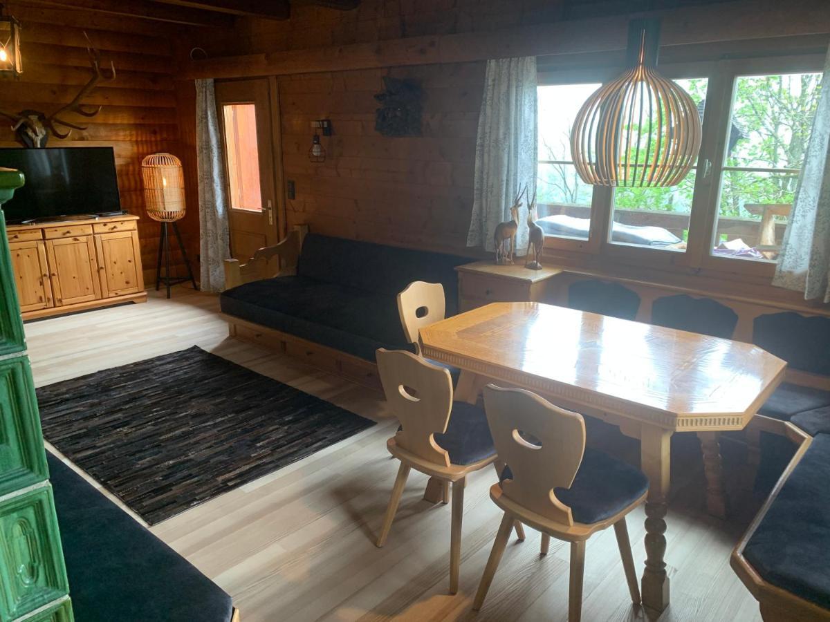 Ferienwohnungen Im Blockhaus Metzler Schwarzenberg im Bregenzerwald Extérieur photo