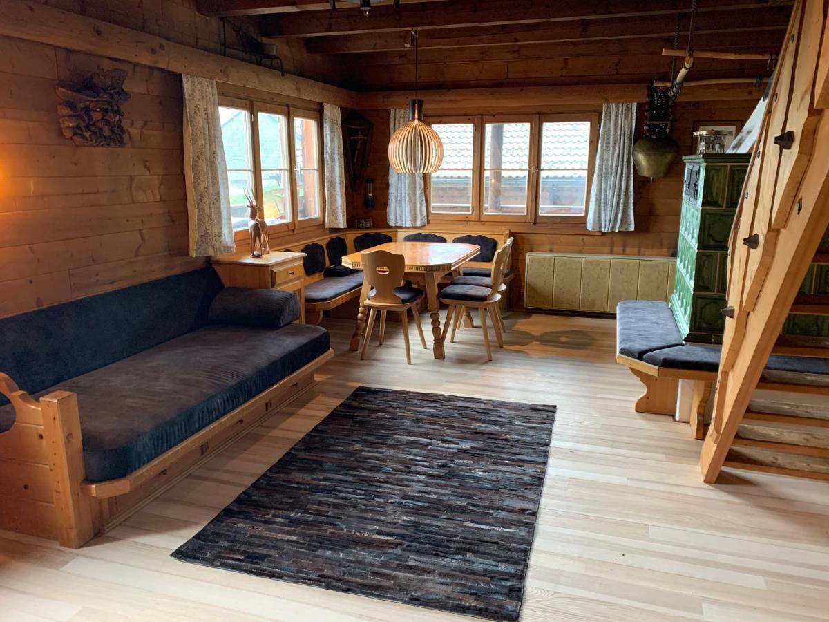 Ferienwohnungen Im Blockhaus Metzler Schwarzenberg im Bregenzerwald Extérieur photo