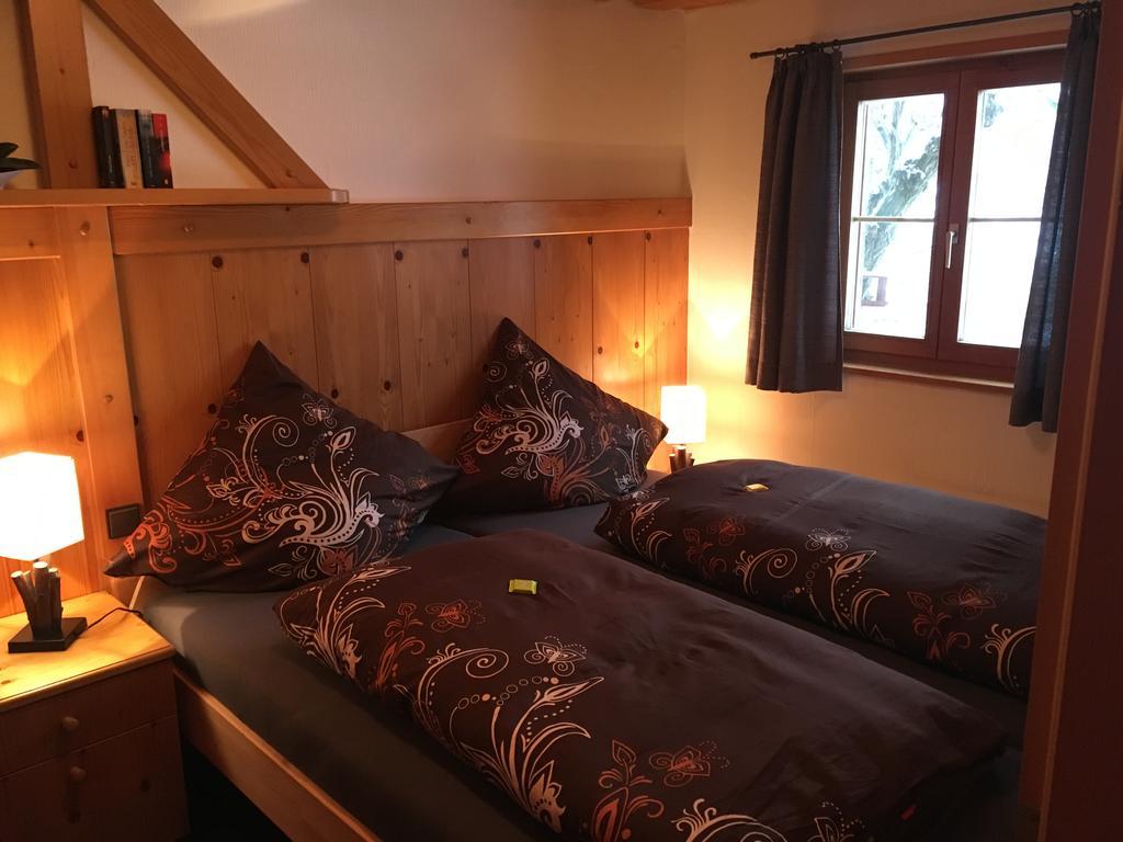 Ferienwohnungen Im Blockhaus Metzler Schwarzenberg im Bregenzerwald Extérieur photo