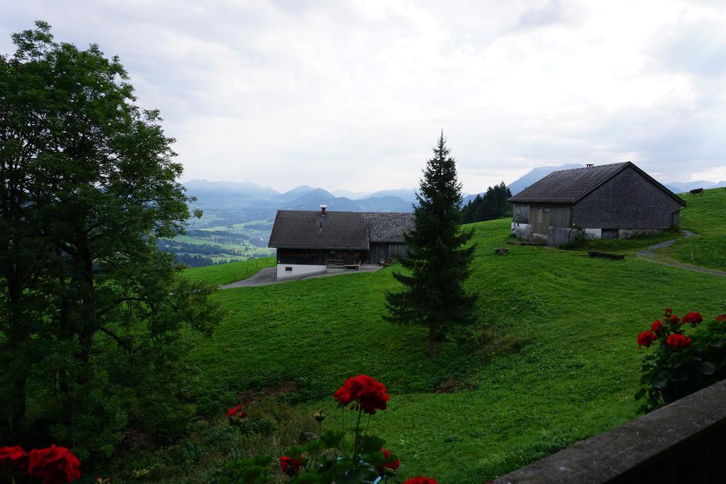 Ferienwohnungen Im Blockhaus Metzler Schwarzenberg im Bregenzerwald Extérieur photo