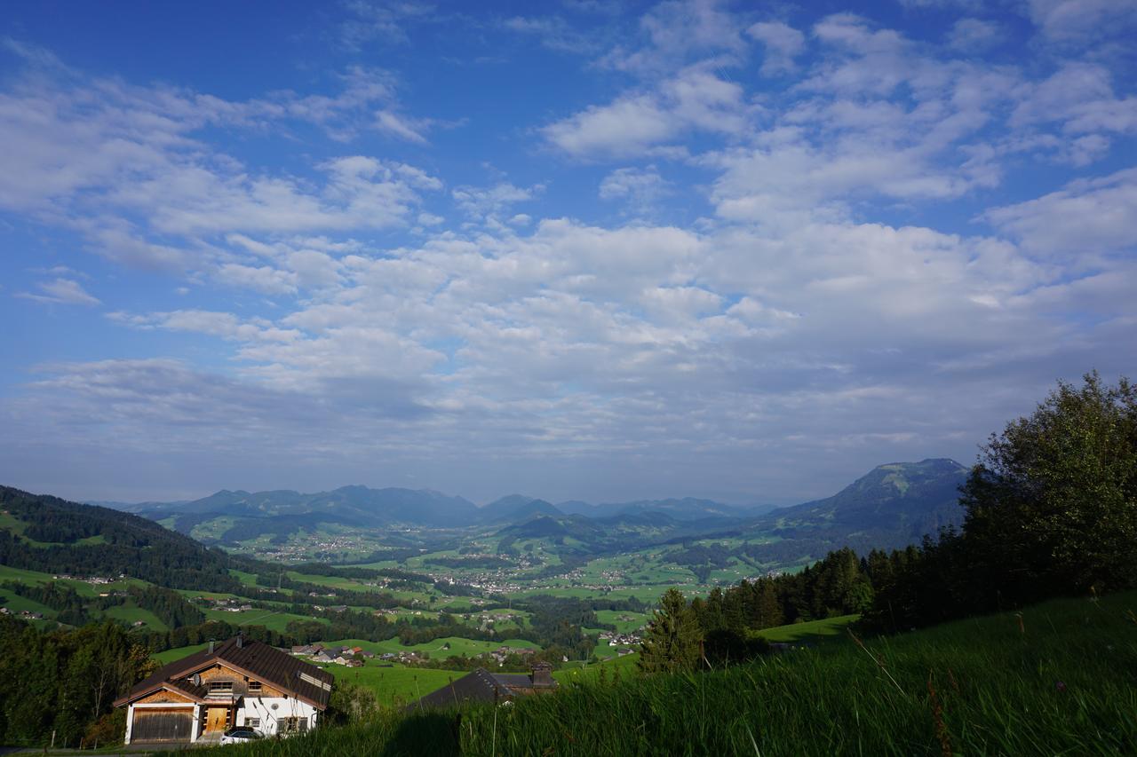 Ferienwohnungen Im Blockhaus Metzler Schwarzenberg im Bregenzerwald Extérieur photo